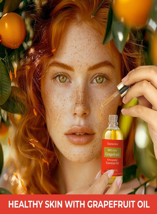 Essencetics 4 oz Grapefruit Essential Oil Organic - 100% Natural - Infused with Olive & Sunflower Oils - Therapeutic Grade Grapefruit Oil for Skin, Hair Care, Aromatherapy & Diffuser - Image 5